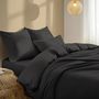 Voir la diapositive 2 : DODO Drap housse Coton Antibactérien Anthracite