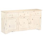 Voir la diapositive 1 : VIDAXL Buffet Blanc 160x40x80 cm Bois de manguier massif