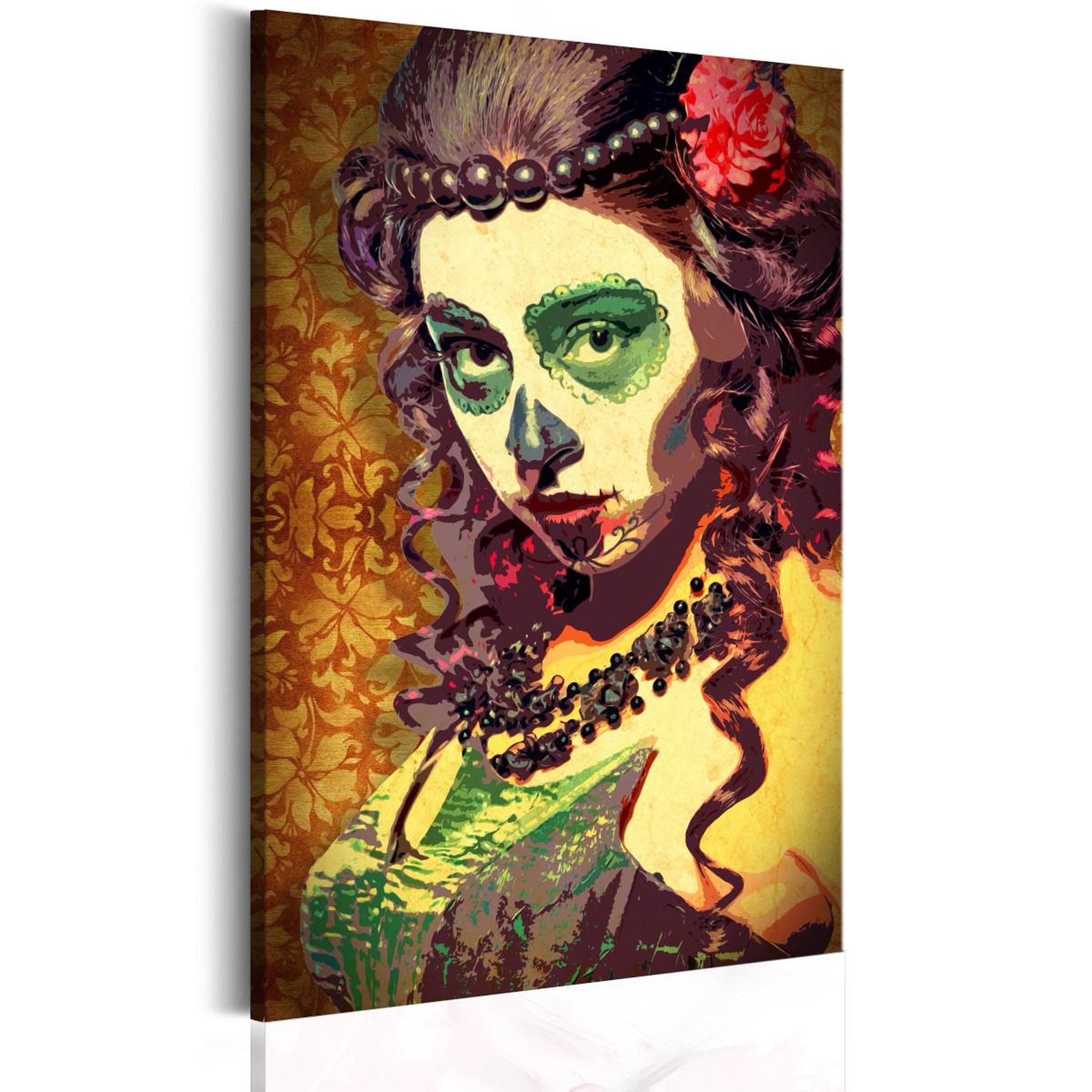 Paris Prix Tableau imprimé  mexican skull. Coloris disponibles : Multicolore