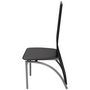 Voir la diapositive 4 : VIDAXL Chaises a manger lot de 6 noir similicuir
