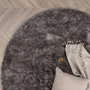 Voir la diapositive 4 : Paris Prix Tapis Rond  Mattis  200cm Gris
