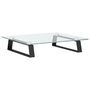 Voir la diapositive 6 : VIDAXL Support de moniteur noir 40x35x8 cm verre trempé et métal