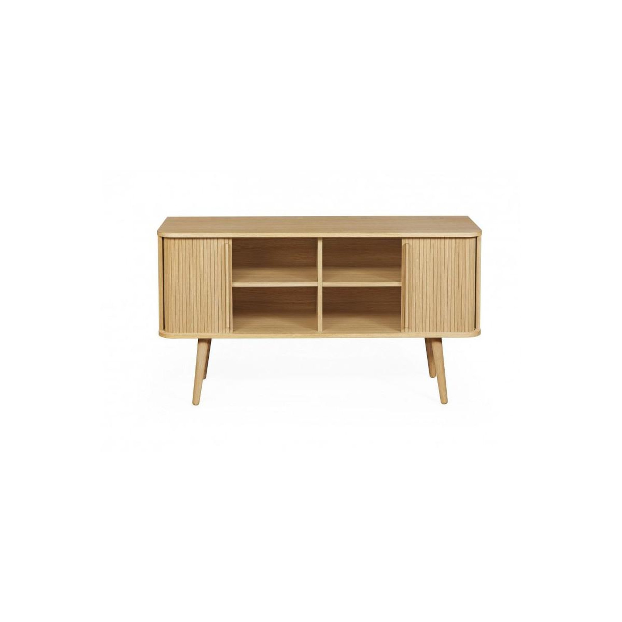 Voir la diapositive 5 : Paris Prix Buffet 2 portes en bois massif  rove  138cm chêne