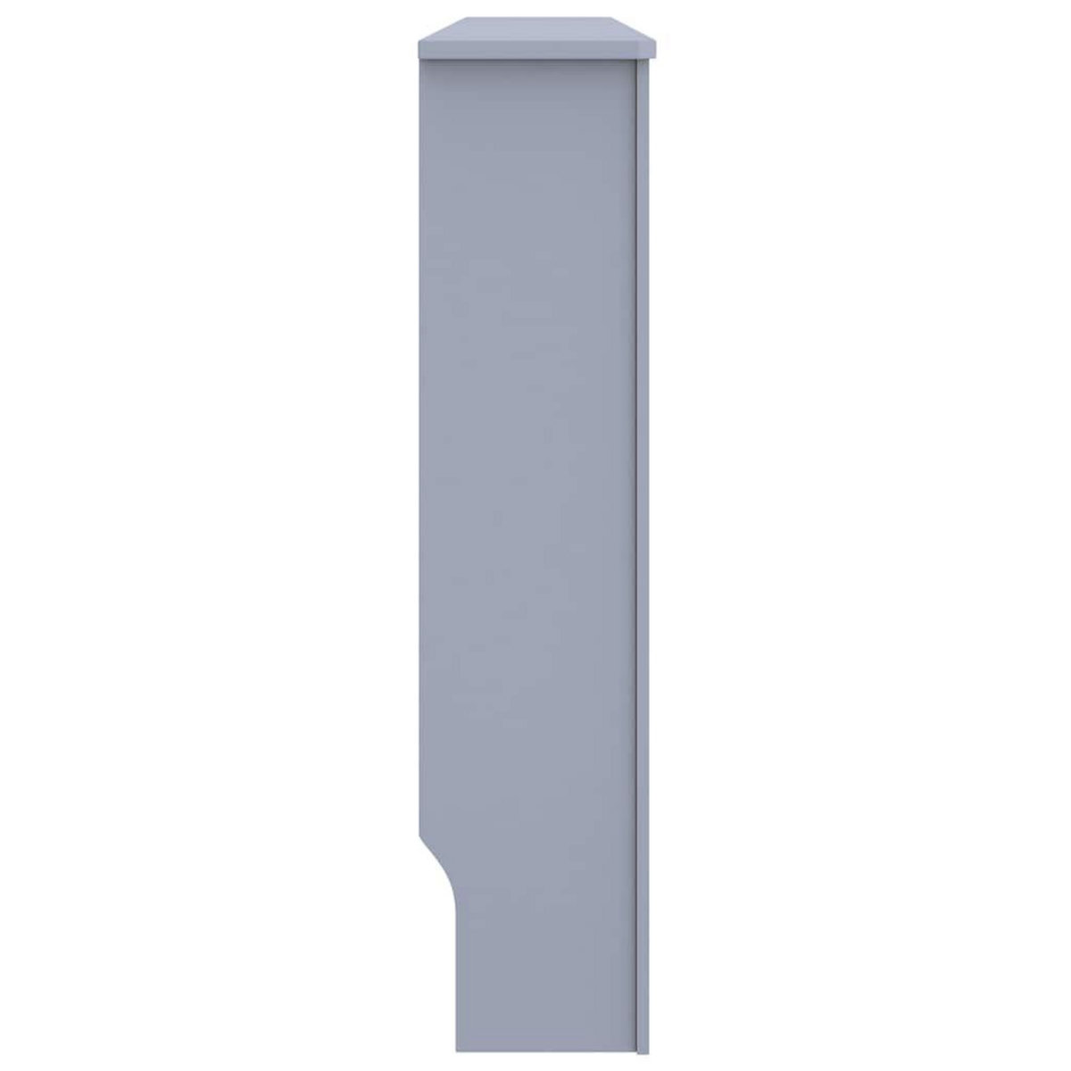VIDAXL Cache-radiateur anthracite 152x19x81,5 cm MDF