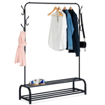 ID MARKET Portant vêtements PAULE penderie XXL