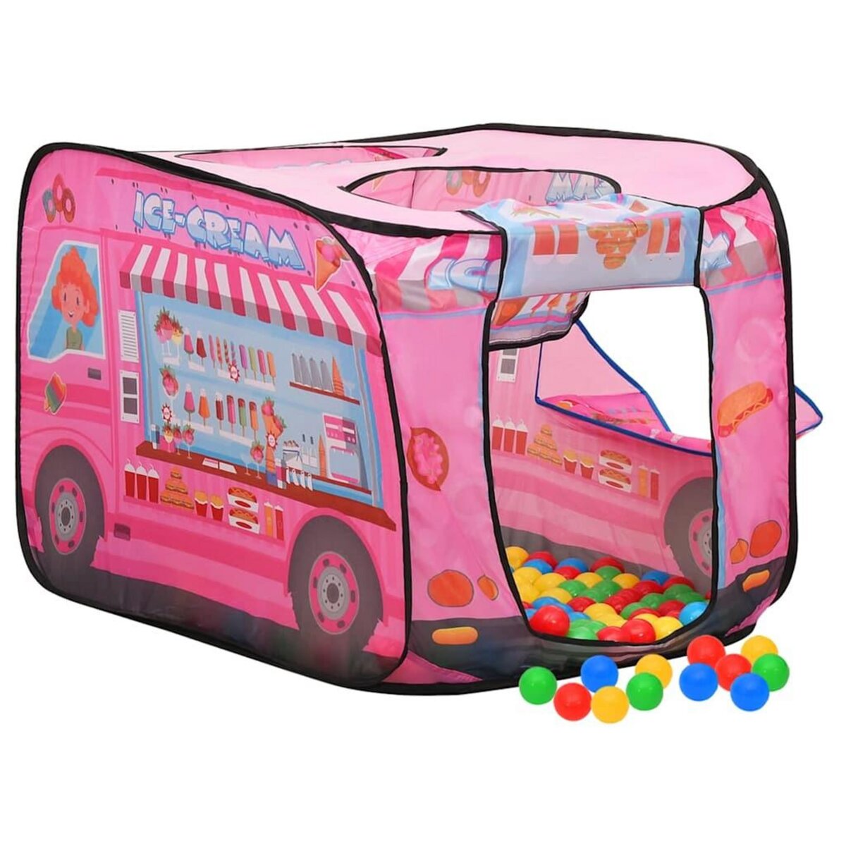 VIDAXL Tente de jeu pour enfants Rose 70x112x70 cm