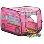 Voir la diapositive 3 : VIDAXL Tente de jeu pour enfants Rose 70x112x70 cm