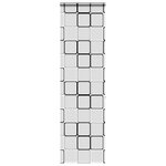 VIDAXL Store enrouleur de douche avec cassette largeur du tissu 66 cm