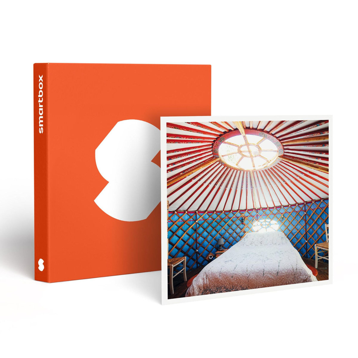 Smartbox Séjour insolite et familial en Provence : 2 jours en yourte près d'Avignon - Coffret Cadeau Séjour