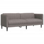 Voir la diapositive 2 : VIDAXL Canape a 3 places taupe tissu