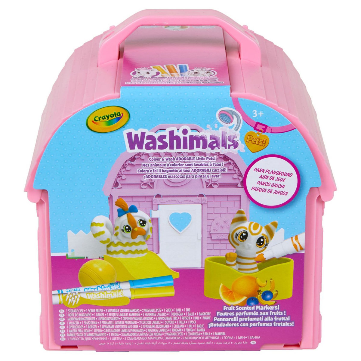 GOLIATH Crayola Washimals Pets Mes animaux à colorier Aire de jeux