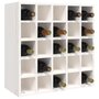 Voir la diapositive 4 : VIDAXL Armoire a vin Blanc 56x25x56 cm Bois de pin massif