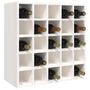 Voir la diapositive 4 : VIDAXL Armoire a vin Blanc 56x25x56 cm Bois de pin massif