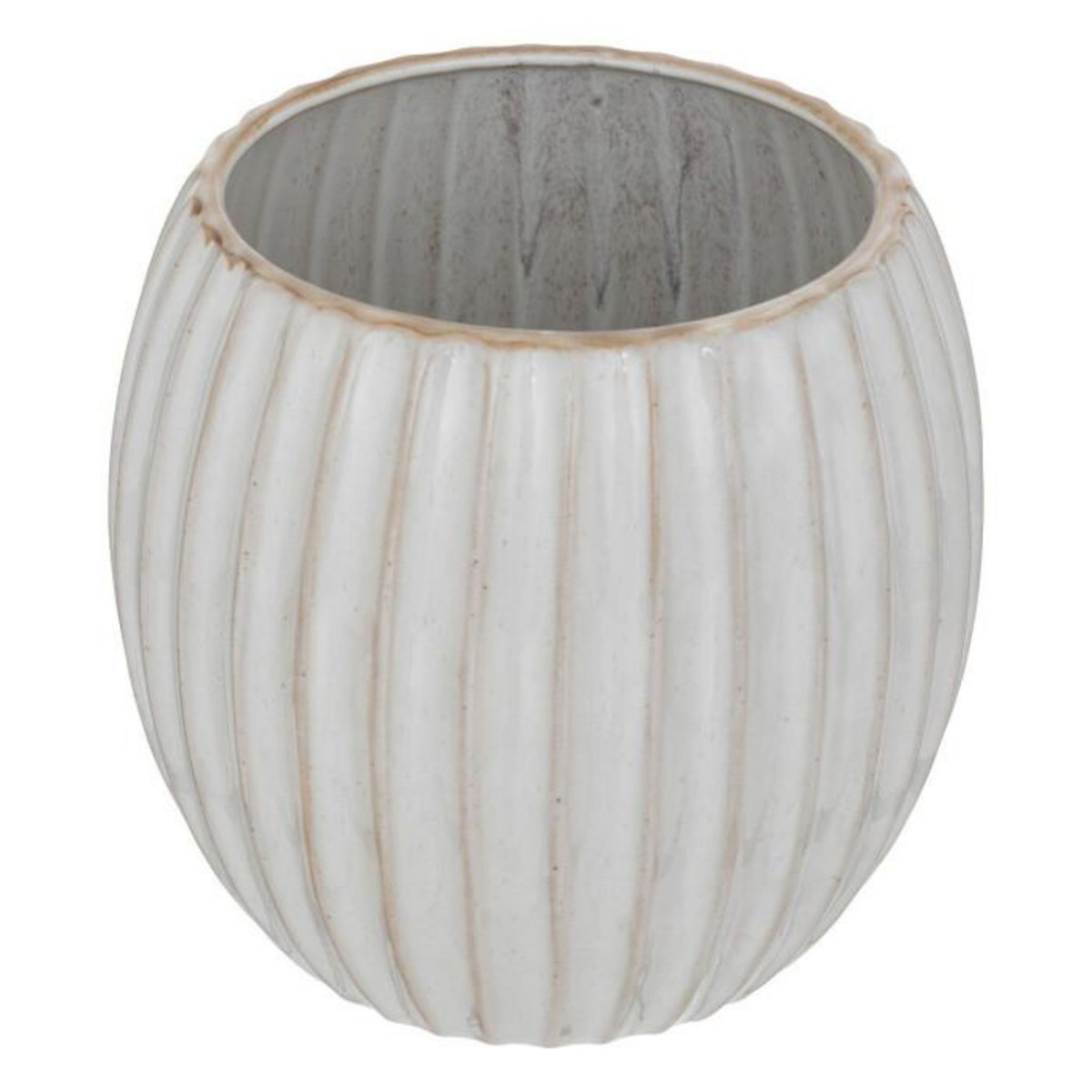 ATMOSPHERA Cache-Pot en Céramique  Café  19cm Beige