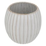 ATMOSPHERA Cache-Pot en Céramique  Café  19cm Beige
