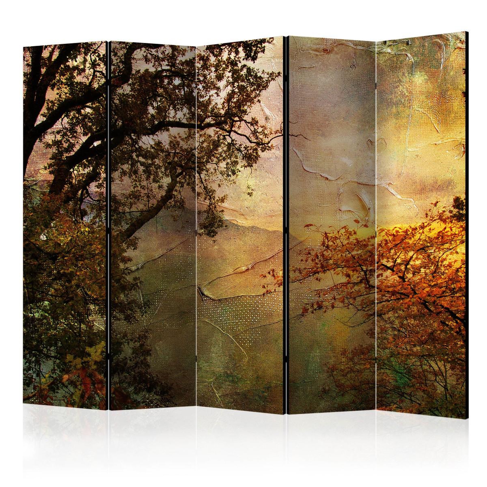 Paris Prix Paravent 5 volets  painted autumn  172x225cm