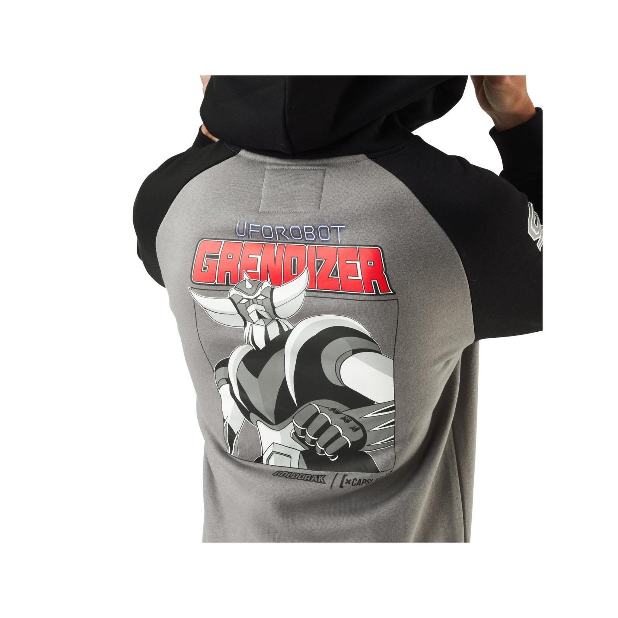 Voir la diapositive 2 : CAPSLAB Sweat à capuche homme Goldorak