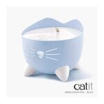 Cat'it CAT IT Fontaine a eau automatique pour chat - 2,5 L - Bleu