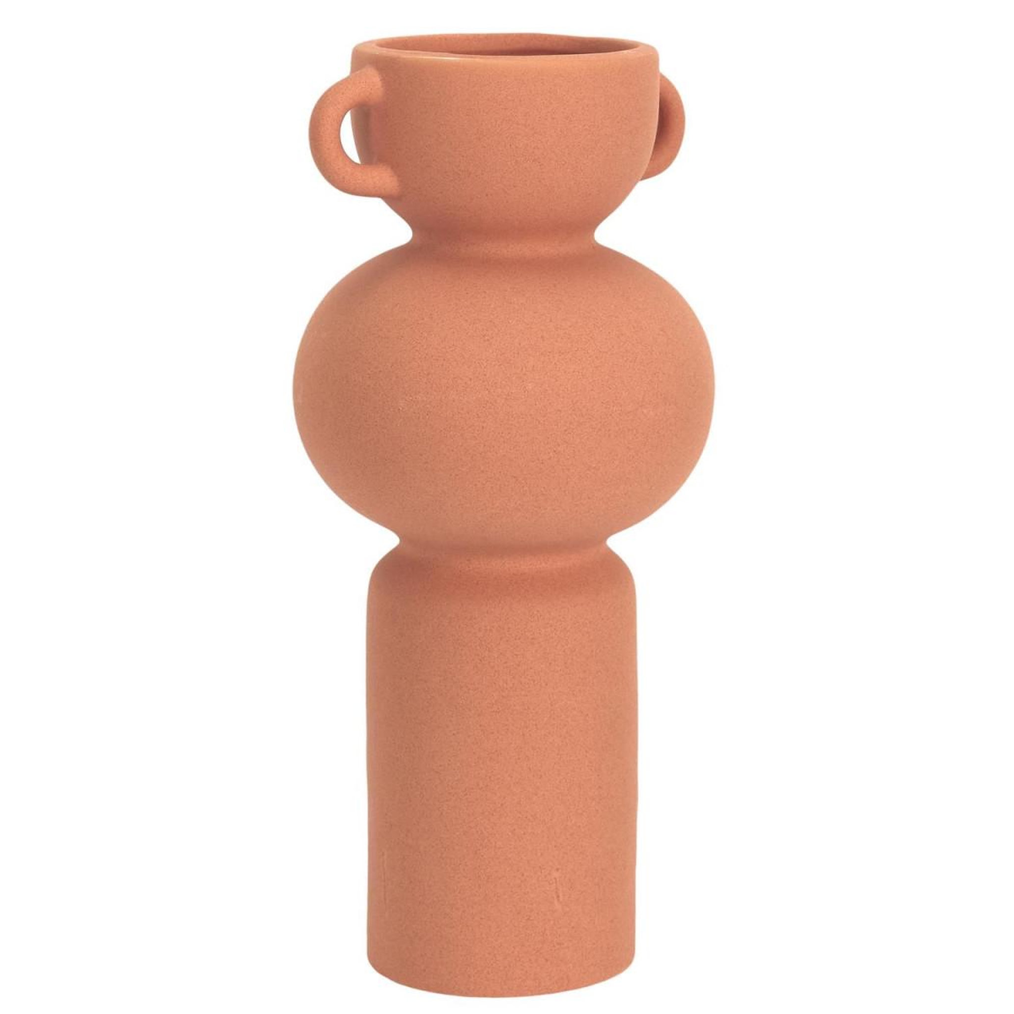 The Home Deco Factory Vase avec anse déco  arty  25cm terracotta