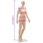 Voir la diapositive 6 : VIDAXL Mannequin de vitrine Femme A