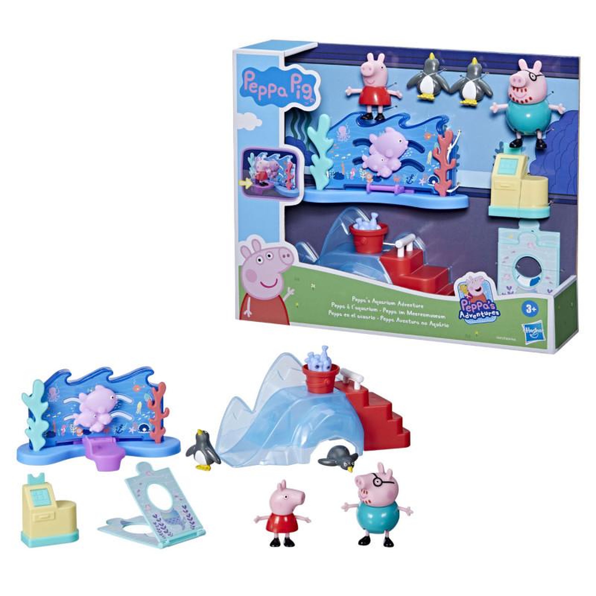 Voir la diapositive 2 : HASBRO Hasbro - Peppa Pig Aquarium - Play Figure Set F44115X00