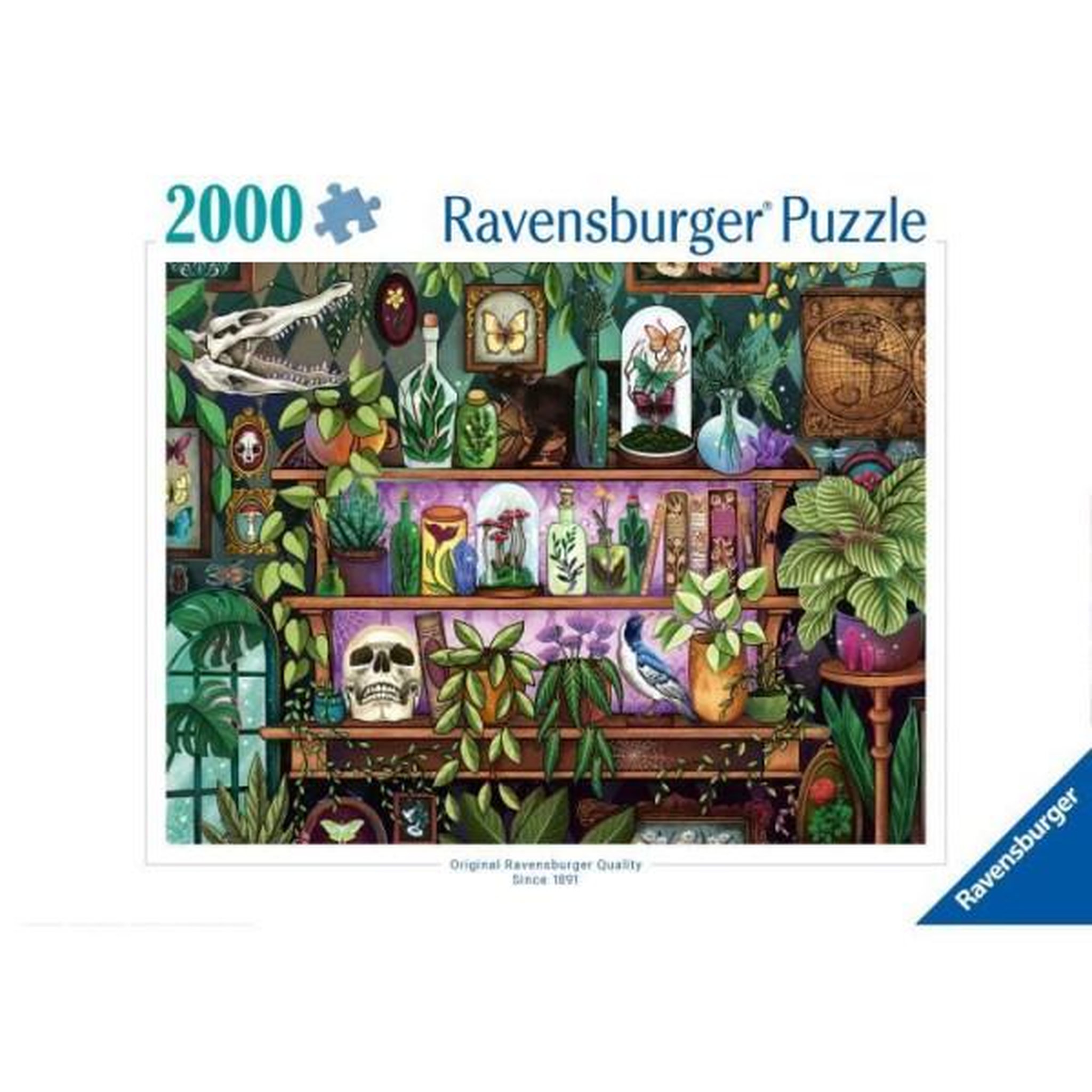 Voir la diapositive 2 : RAVENSBURGER Puzzle 2000 pieces, Des 14 ans, Bibelots et objets de sorciere, Puzzle de qualité premium fabriqué en Europe, Plantes, 1200141