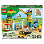 Voir la diapositive 8 : LEGO DUPLO 10933 La Grue Et Les Engins, Jouet Engin de Chantier pour Enfant 2-5 ans 