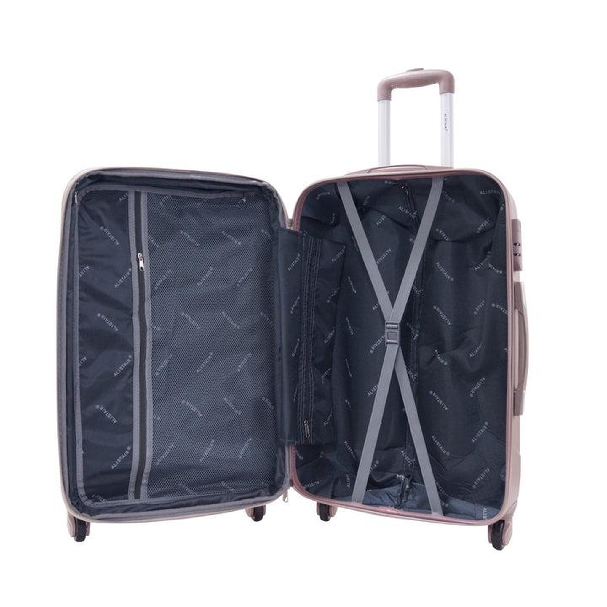 Voir la diapositive 4 : Alistair Valise taille moyenne Alistair - Collection Airo - 4 roues - ABS ultra résistan