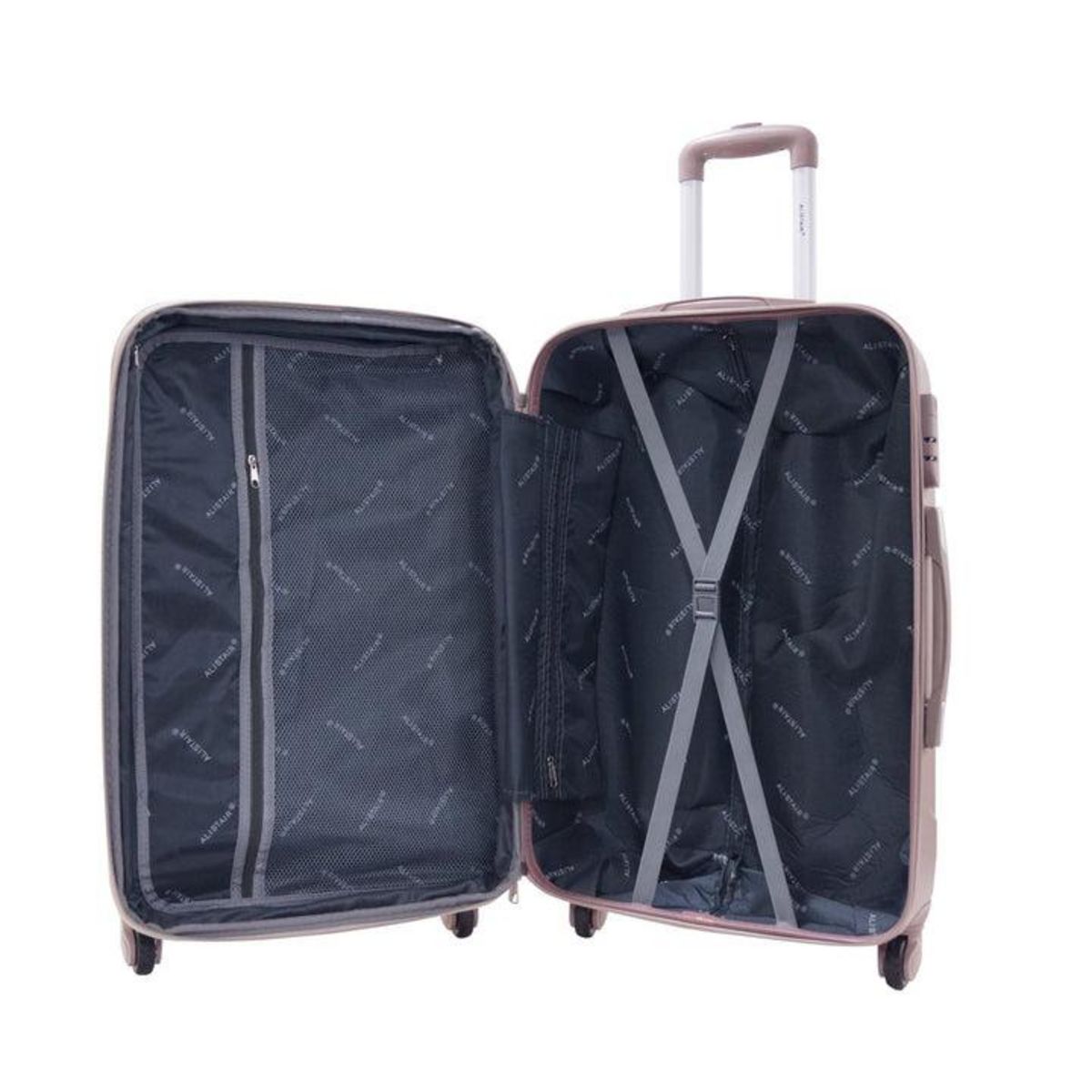 Alistair Valise taille moyenne Alistair - Collection Airo - 4 roues - ABS ultra résistan