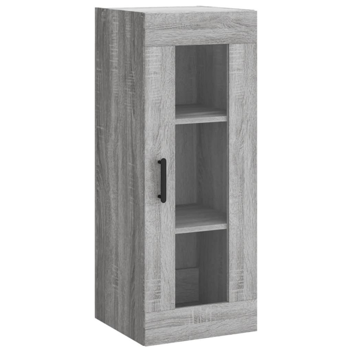VIDAXL Armoire murale sonoma gris 34,5x34x90 cm