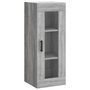 Voir la diapositive 2 : VIDAXL Armoire murale sonoma gris 34,5x34x90 cm
