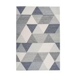 Paris Prix Tapis d'Extérieur Géométrique  Yoga  Gris & Crème. Coloris disponibles : Gris