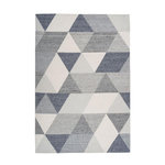 Paris Prix Tapis d'Extérieur Géométrique  Yoga  Gris & Crème. Coloris disponibles : Gris