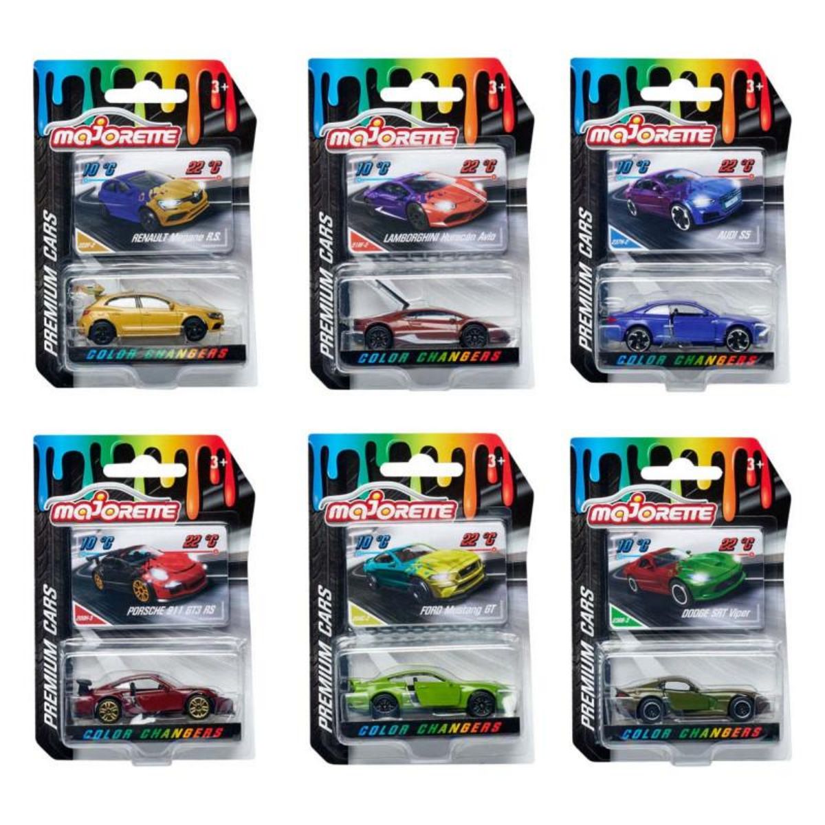 Majorette Majorette Color Changers Auto 212054021