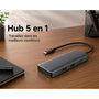 Voir la diapositive 2 : ESSENTIEL B Hub USB C 5 en 1 2 USB-A + 3 USB-C