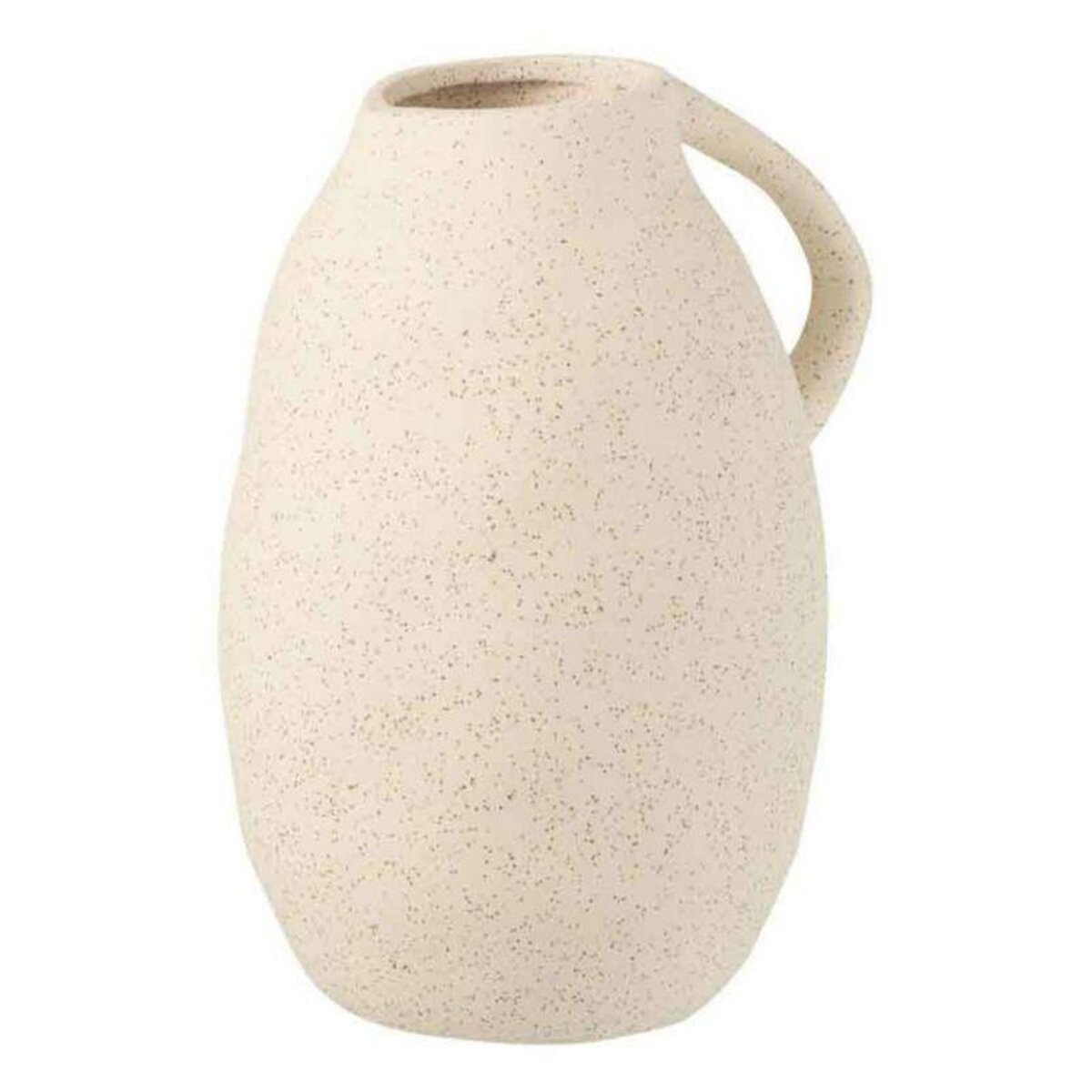 Paris Prix Vase Design en Céramique  Cruche  25cm Beige