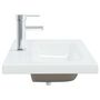 Voir la diapositive 4 : VIDAXL Lavabo encastre avec robinet 81x39x18 cm ceramique blanc