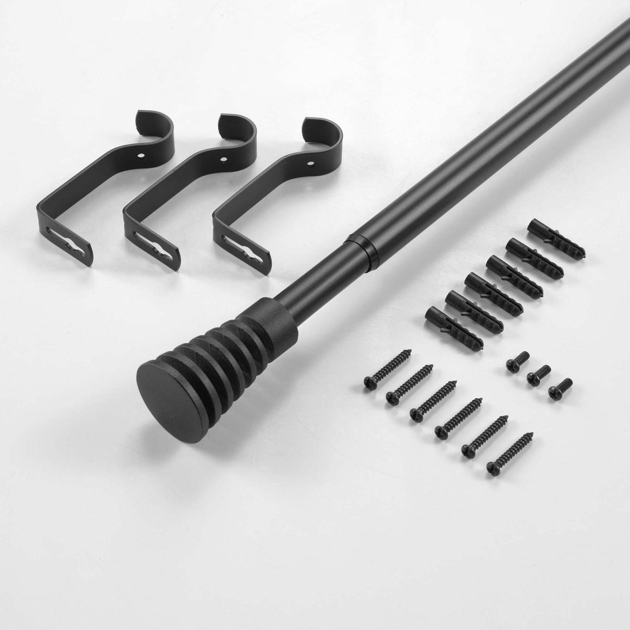 Voir la diapositive 3 : Douceur d'Intérieur Kit de tringle à rideaux extensible Horizon