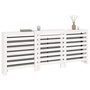 Voir la diapositive 4 : VIDAXL Cache-radiateur Blanc 210x21x85 cm Bois massif de pin