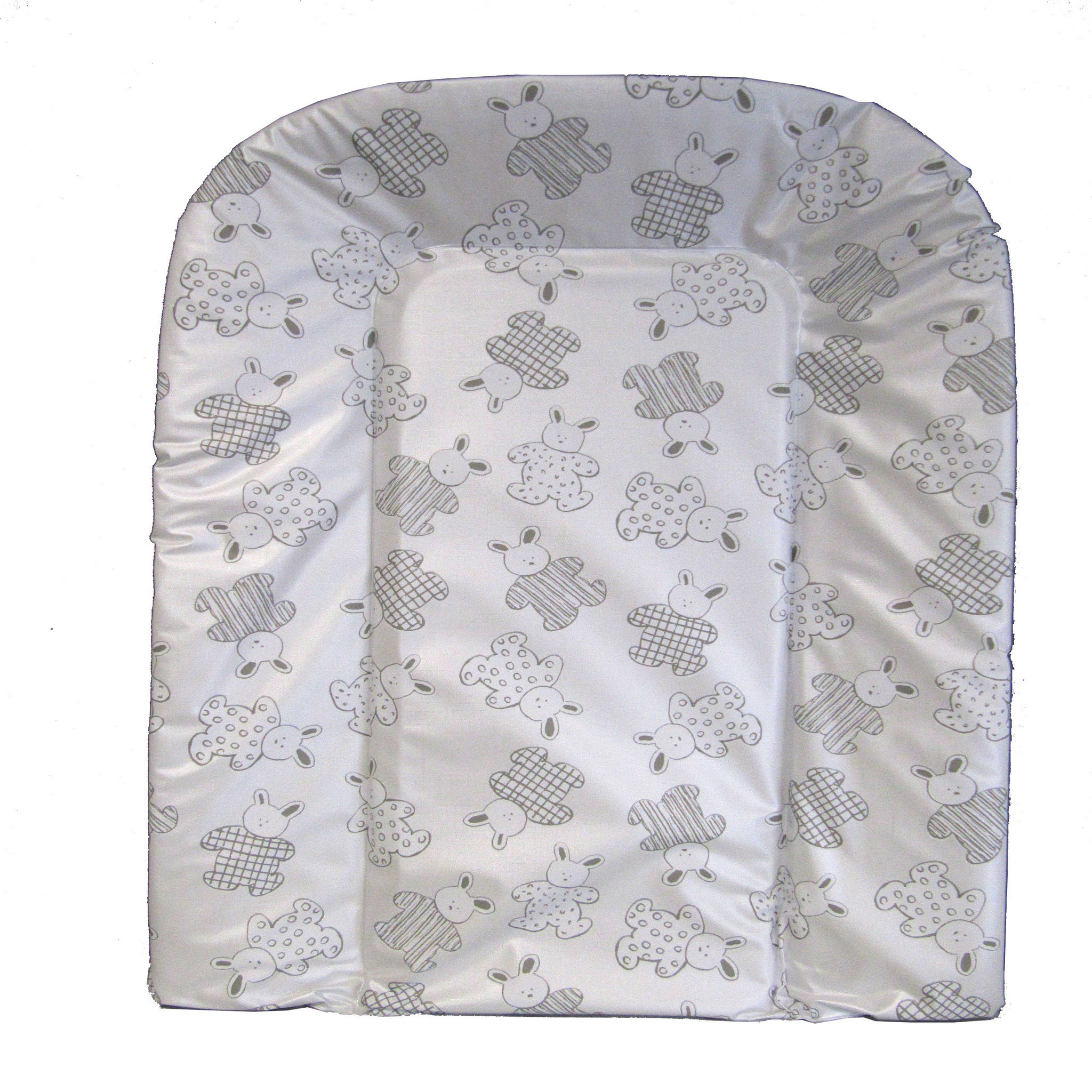 BAMBISOL Matelas à langer Lapins - 50 x 70 cm - Gris