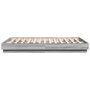 Voir la diapositive 5 : VIDAXL Cadre de lit sans matelas sonoma gris 120x200 cm