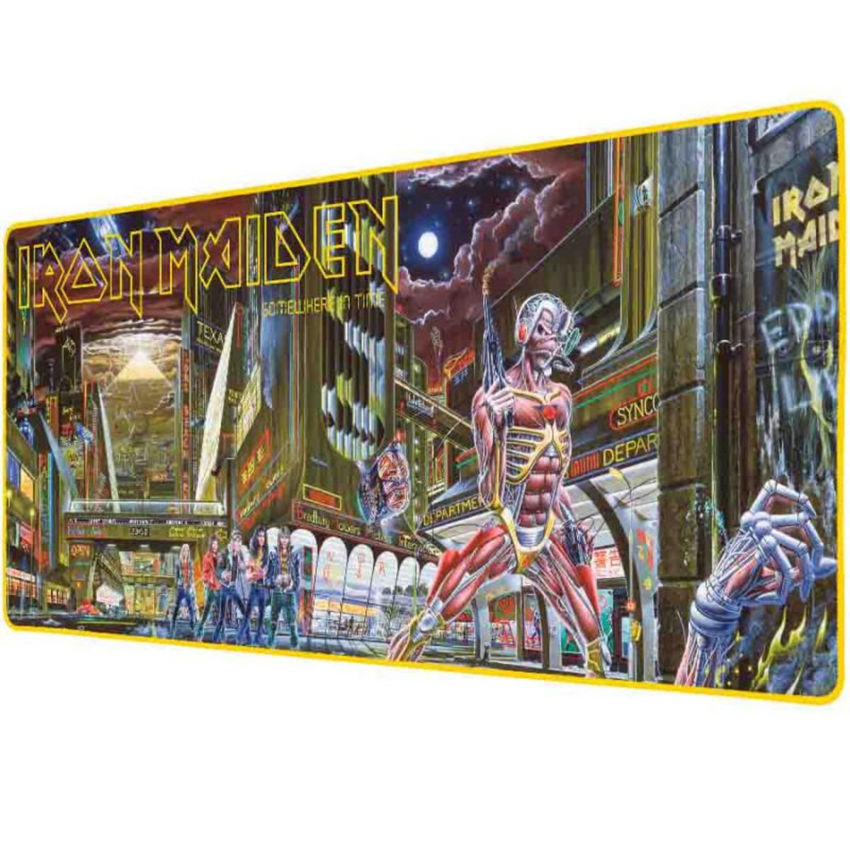 Subsonic Tapis de souris XXL Iron Maiden - Somewhere In Time