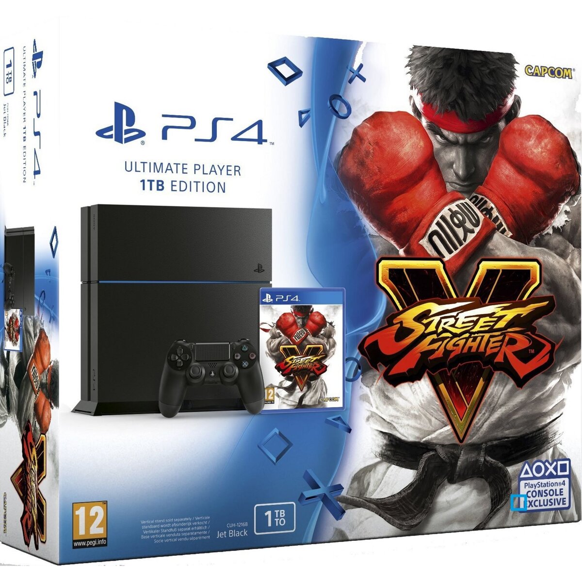 Console PS4 1To + Street Fighter V