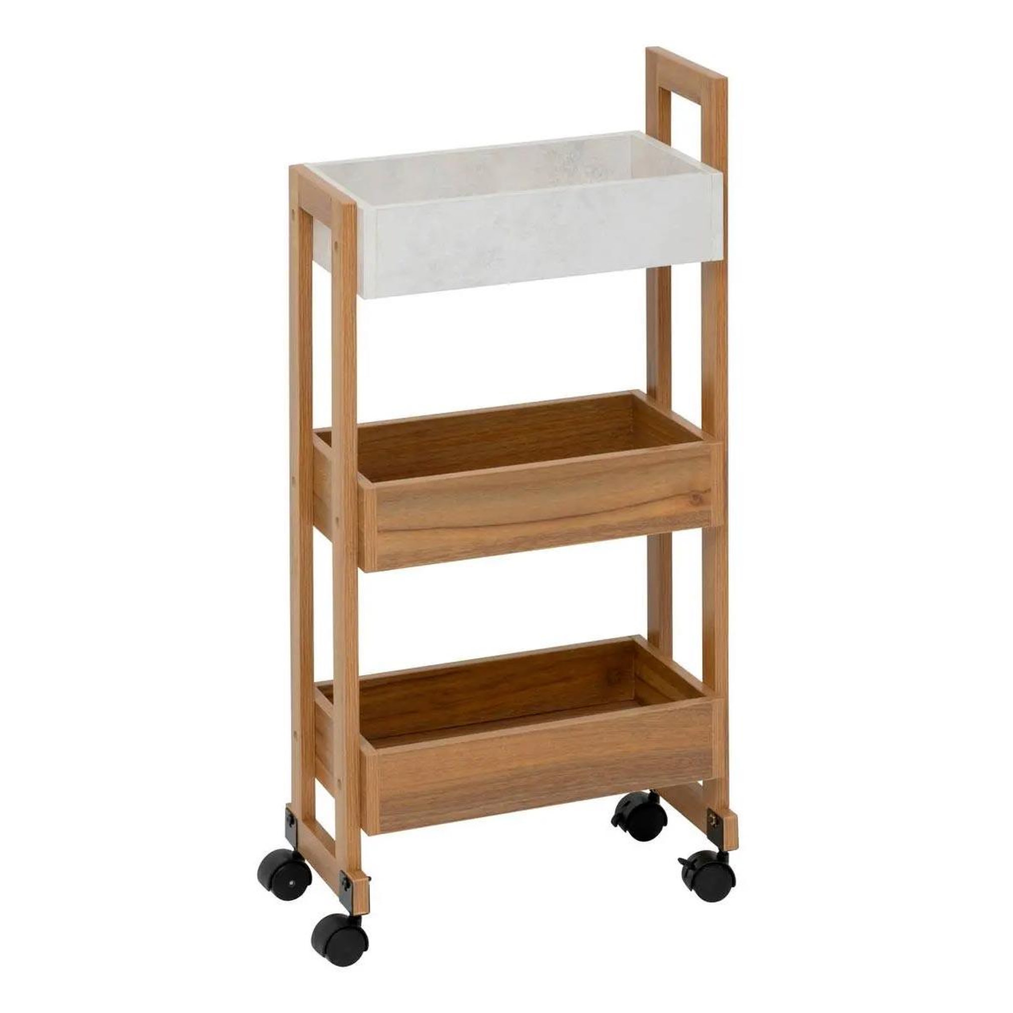 FIVE Desserte de salle de bain  côme  80cm marron