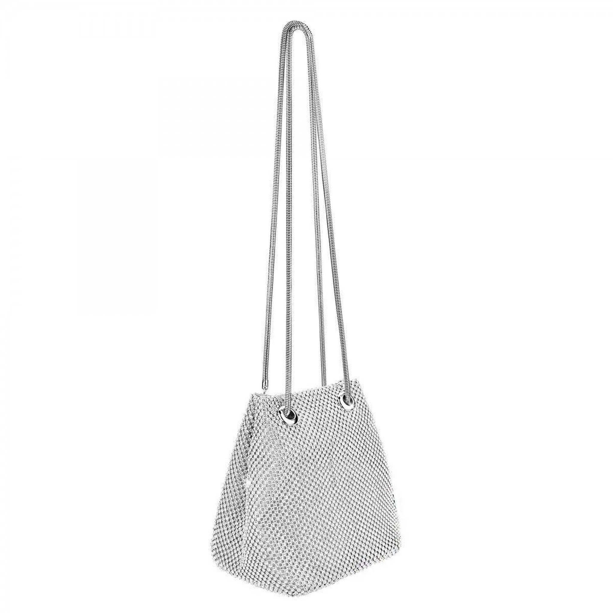 Voir la diapositive 1 : SC CRYSTAL Sac décoré de strass scintillant