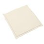 Voir la diapositive 4 : VIDAXL Coussins de siege de jardin lot de 2 creme 45x45x2 cm carre