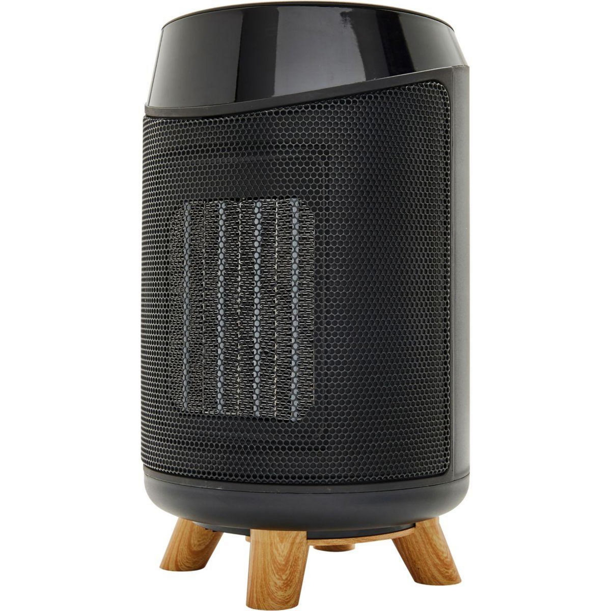 AIR NATUREL Chauffage soufflant Lison Noir