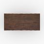 Voir la diapositive 3 : Rendez vous déco Table rectangulaire en bois d'hévéa massif foncé 8 personnes - Robin