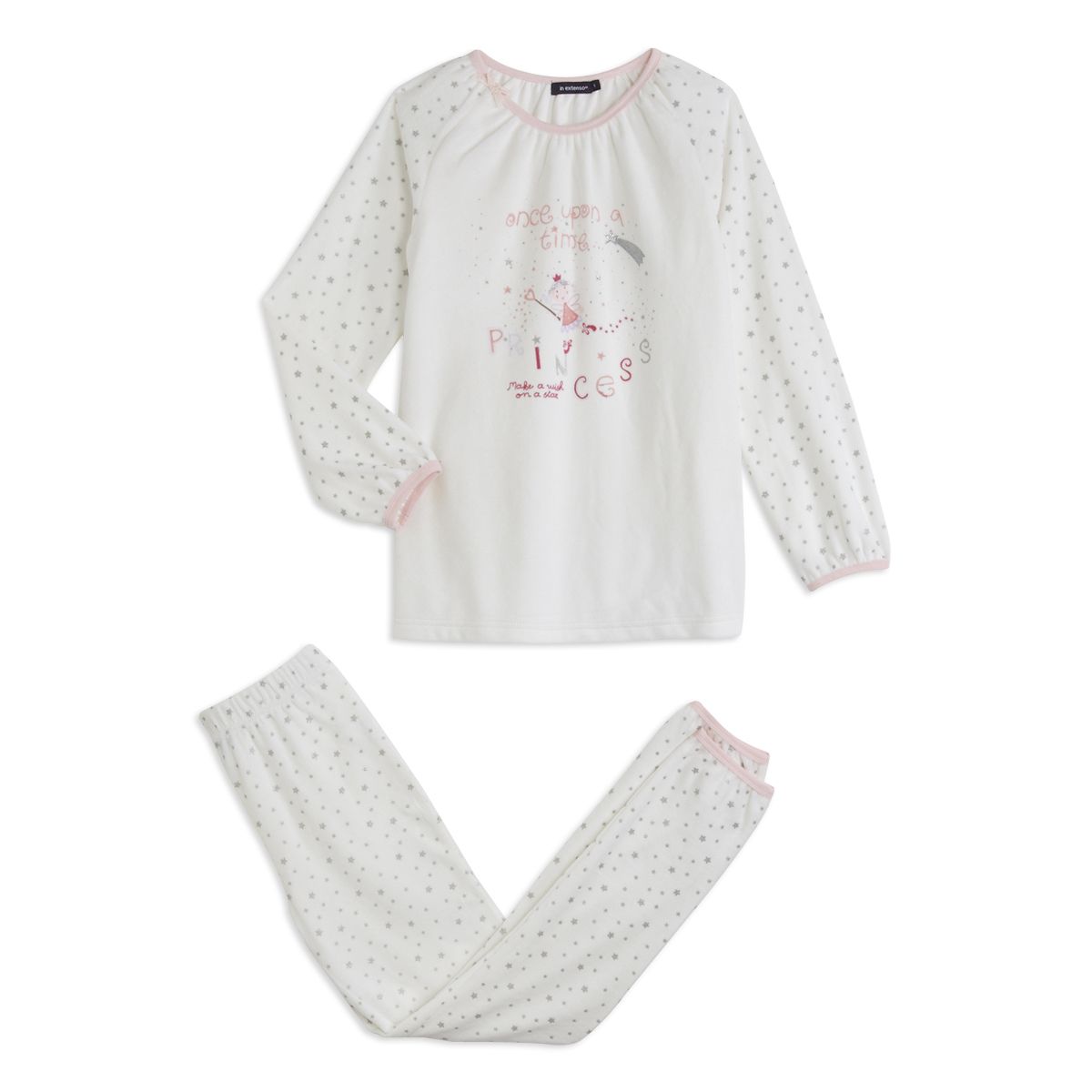 IN EXTENSO Pyjama velours fille