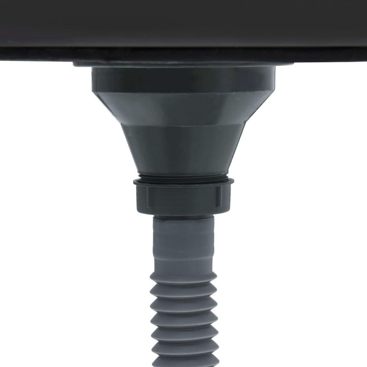 VIDAXL Evier de cuisine avec crepine et piege Acier inoxydable